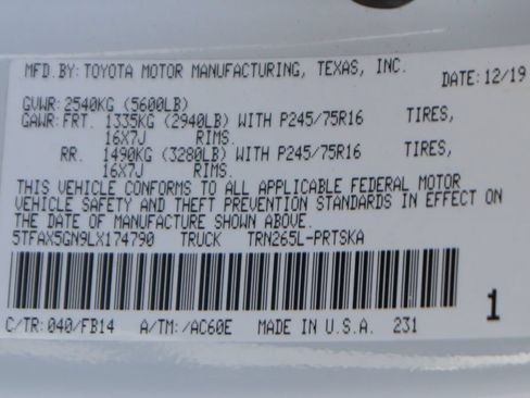 Used 2020 Toyota Tacoma SR w/ SR Convenience Package RWD image 43