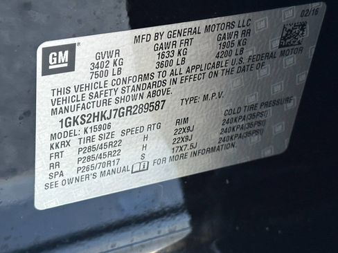 Used 2016 GMC Yukon XL Denali w/ Open Road Package image 16