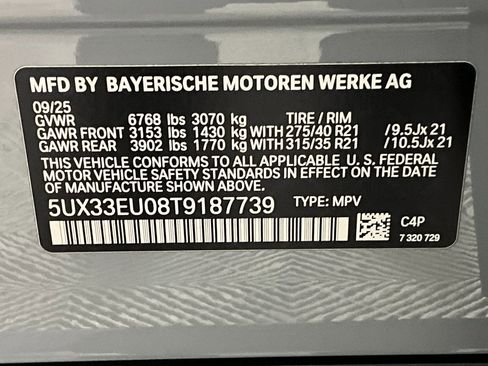 Used 2026 BMW X5 M60i w/ M Sport Professional Package image 30