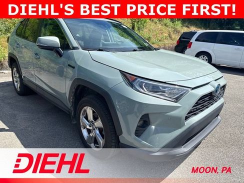 Used 2021 Toyota RAV4 XLE Premium AWD/4WD image 1