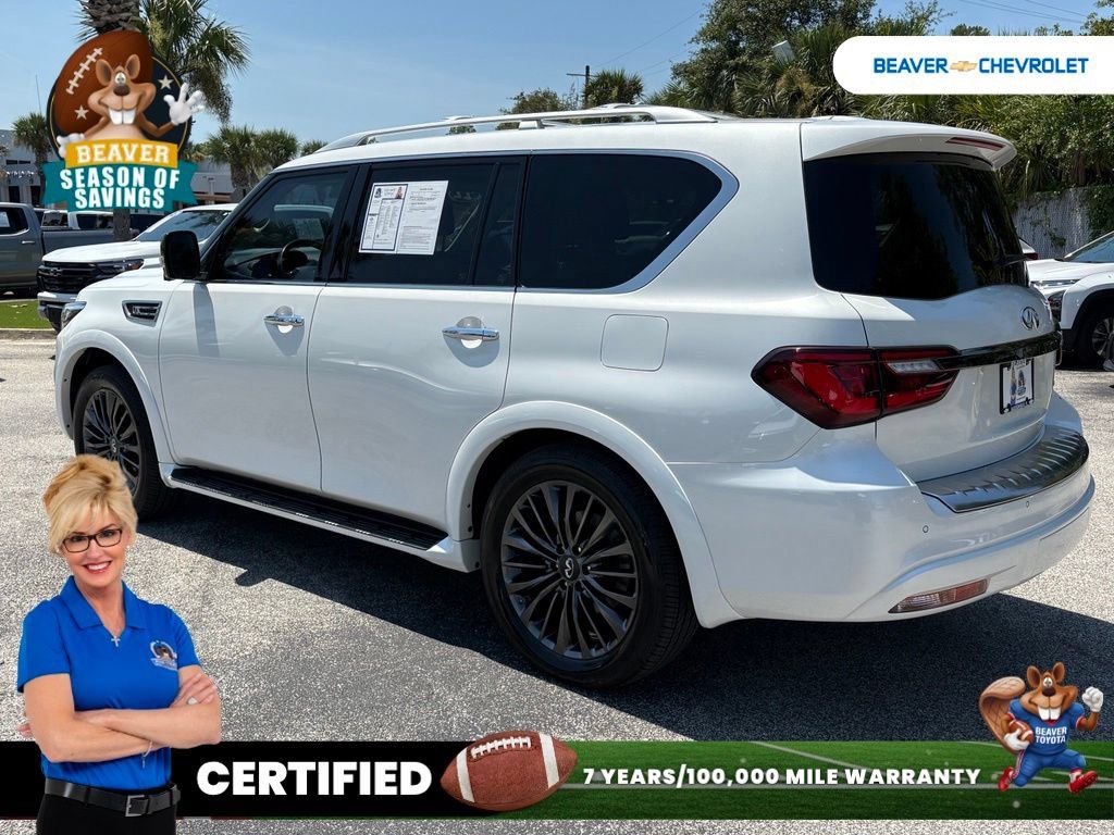 Used 2022 INFINITI QX80 Premium Select w/ Cargo Package RWD image 5