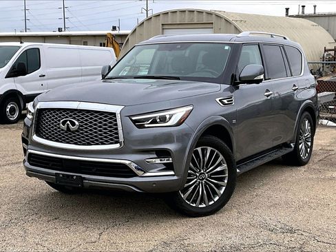 Used 2019 INFINITI QX80 Luxe w/ 22" Wheel Package AWD/4WD image 7