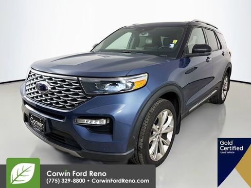 Certified 2021 Ford Explorer Platinum w/ Equipment Group 601A image 4