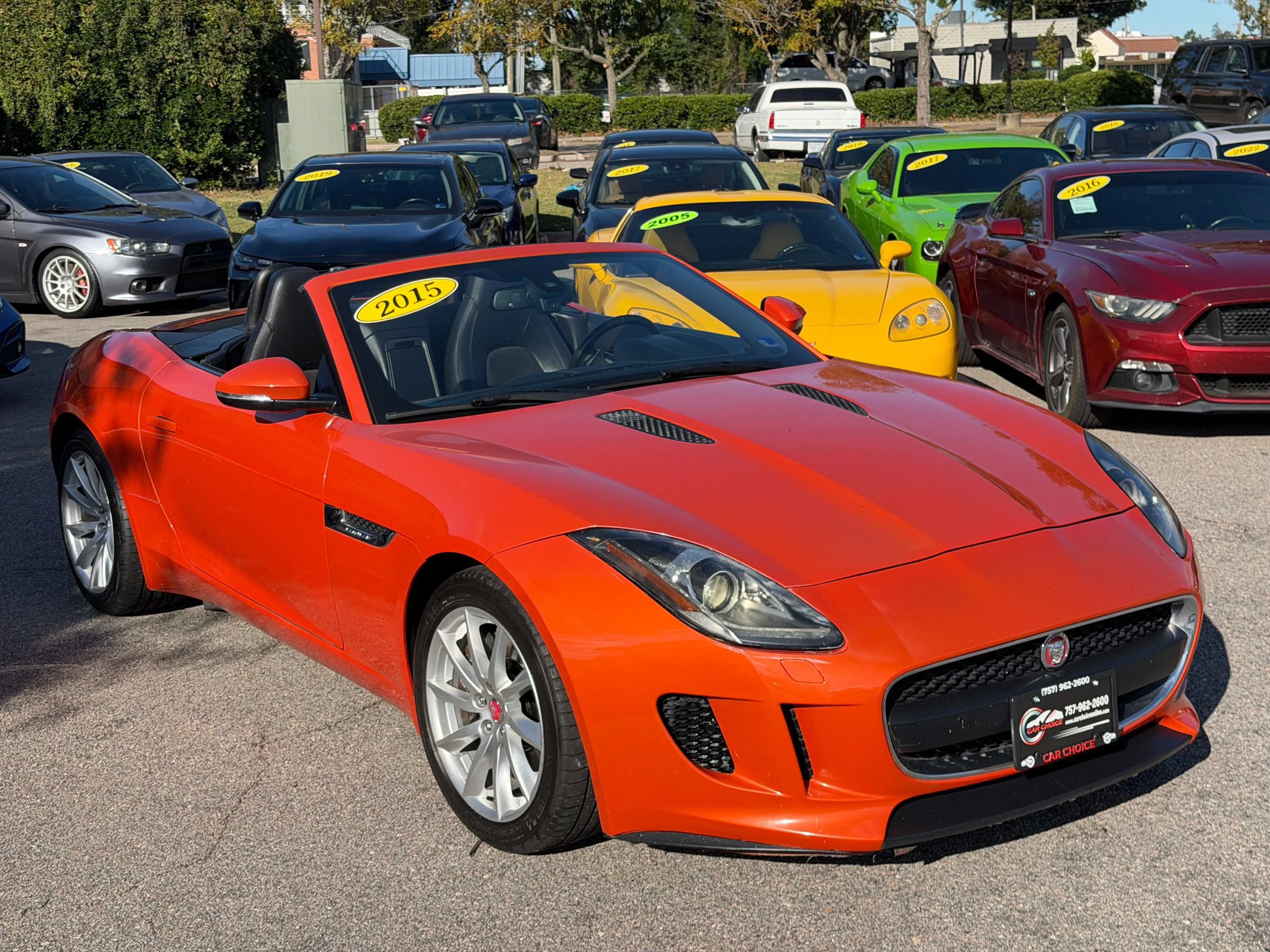 Used 2015 Jaguar F-TYPE Convertible RWD image 6