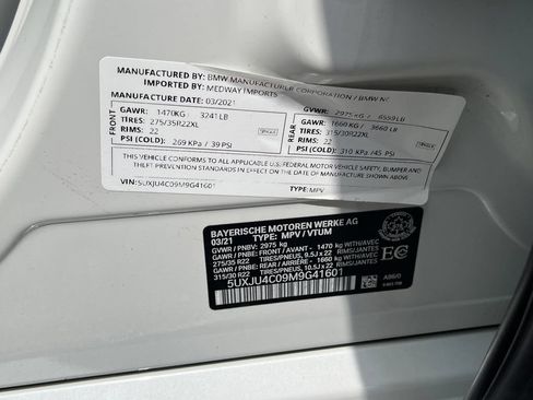 Used 2021 BMW X5 M50i AWD/4WD image 30