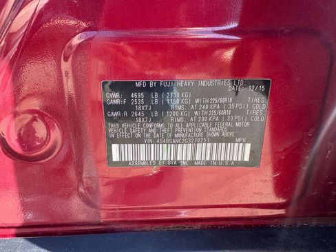 Used 2016 Subaru Outback 2.5i Limited image 24