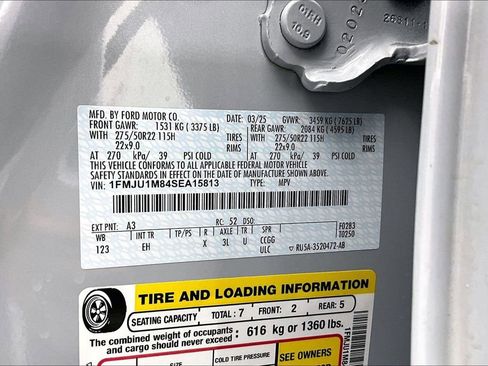 New 2025 Ford Expedition Platinum w/ Driver's Package image 8