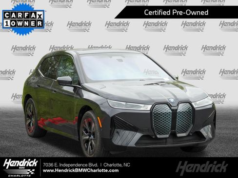 Certified 2024 BMW iX xDrive50 w/ Premium Package AWD/4WD image 1