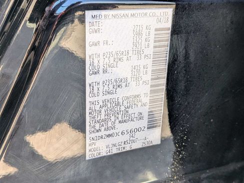 Used 2018 Nissan Pathfinder SL AWD/4WD image 30