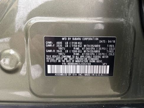 Used 2018 Subaru Outback 2.5i Limited AWD/4WD image 31
