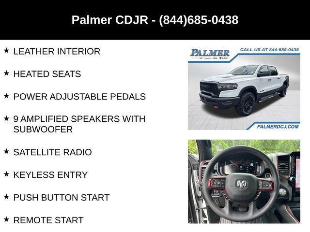Used 2025 RAM 1500 Rebel w/ Bed Utility Group AWD/4WD image 12