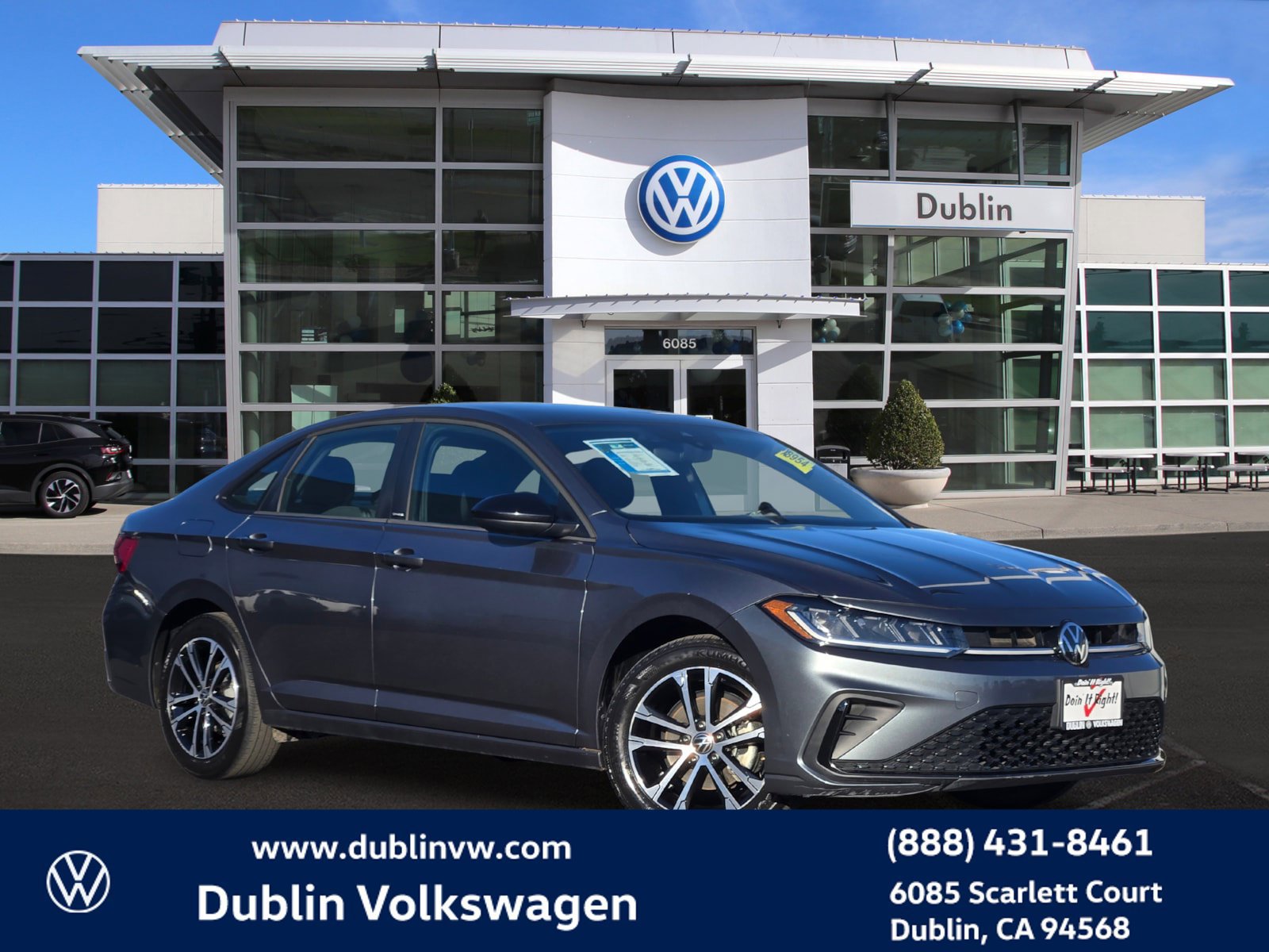 Certified 2025 Volkswagen Jetta Sport FWD image 1