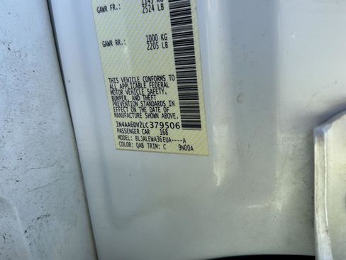 Used 2020 Nissan Maxima 3.5 SL w/ Floor Mat Group image 37