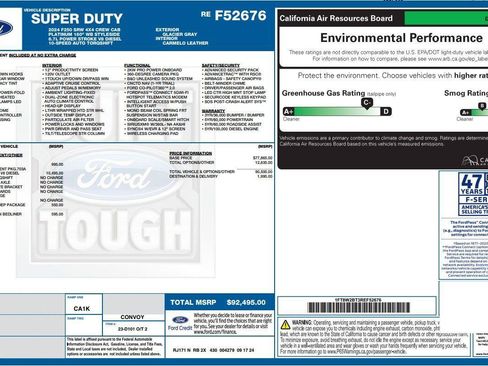 Used 2024 Ford F250 Platinum AWD/4WD image 3