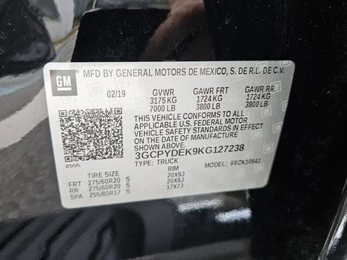 Used 2019 Chevrolet Silverado 1500 LT w/ All-Star Edition image 7