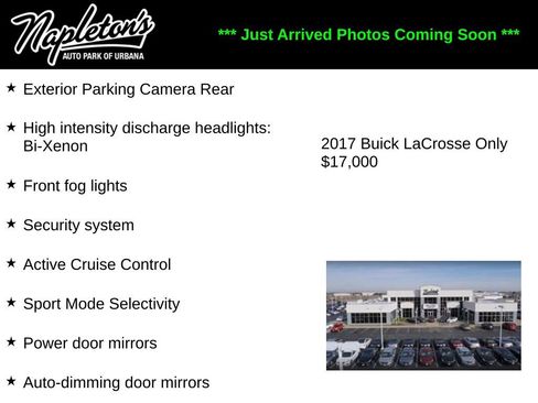 Used 2017 Buick LaCrosse Premium w/ Dynamic Driver Package AWD/4WD image 3