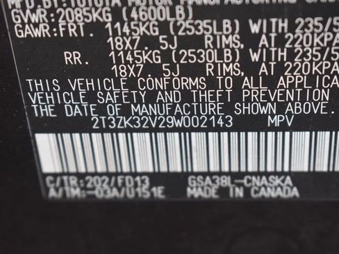 Used 2009 Toyota RAV4 Sport w/ Sport Extra Value Pkg FWD image 15