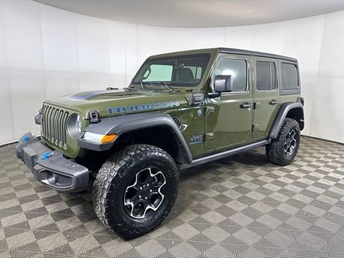 Used 2023 Jeep Wrangler Unlimited Rubicon 4xe w/ Cold Weather Group image 7