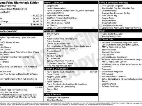 Certified 2026 Toyota Prius AWD image 37