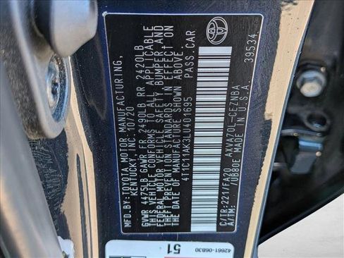 Used 2020 Toyota Camry LE FWD image 22