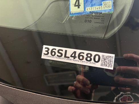 Used 2026 Toyota Camry SE w/ Convenience Package FWD image 37