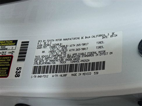 Certified 2024 Toyota Tacoma TRD Off-Road w/ TRD Off Road Upgrade Package image 35