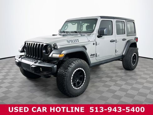 Used 2022 Jeep Wrangler Unlimited Willys image 2