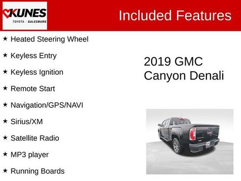 Used 2019 GMC Canyon Denali image 3