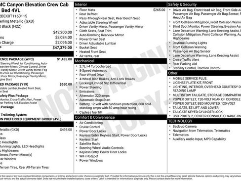 New 2026 GMC Canyon Elevation w/ Convenience Package AWD/4WD image 21