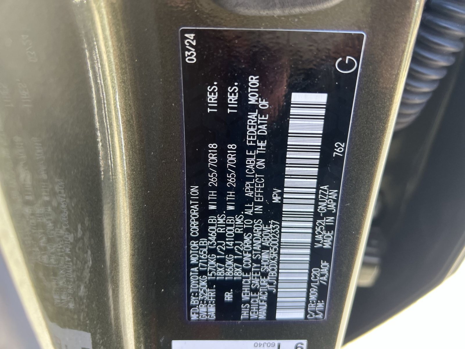 Used 2024 Lexus GX 550 AWD/4WD image 29