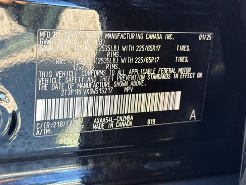 Used 2025 Toyota RAV4 XLE w/ Convenience Package image 24