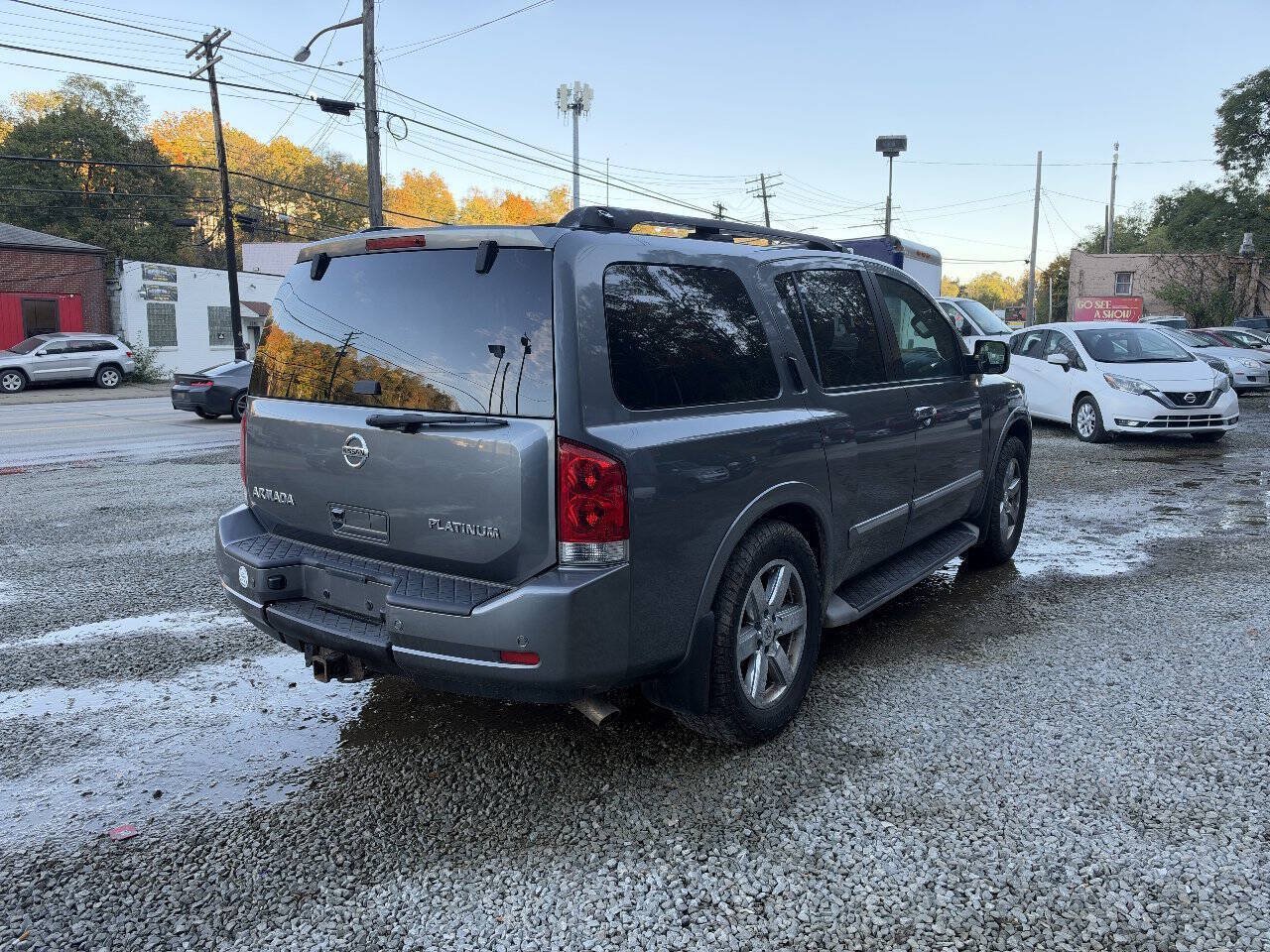 Used 2014 Nissan Armada Platinum w/ 2nd Row Captain Seat Package AWD/4WD image 8