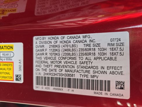 Used 2025 Honda CR-V EX-L image 35