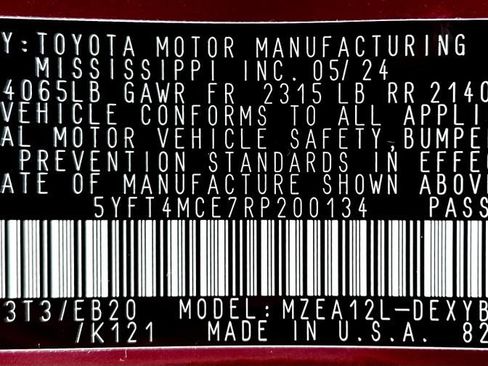 Certified 2024 Toyota Corolla XSE FWD image 25