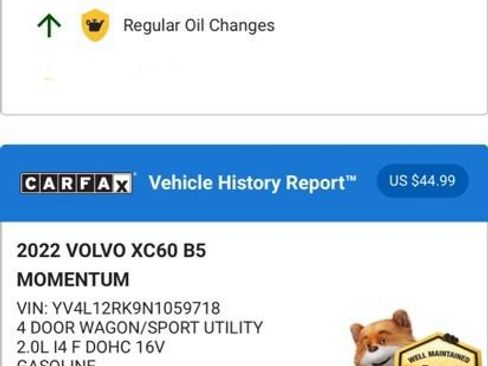 Used 2022 Volvo XC60 B5 Momentum w/ Climate Package image 4