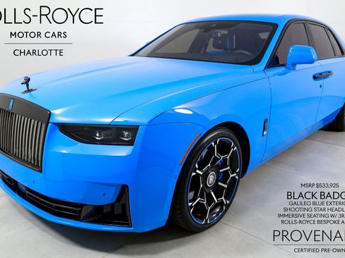 Certified 2025 Rolls-Royce Ghost Black Badge AWD/4WD image 1