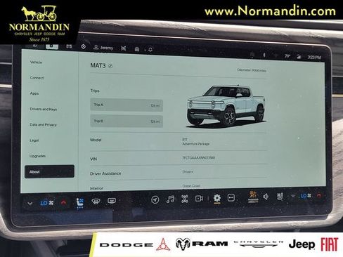 Used 2022 Rivian R1T Adventure AWD/4WD image 9