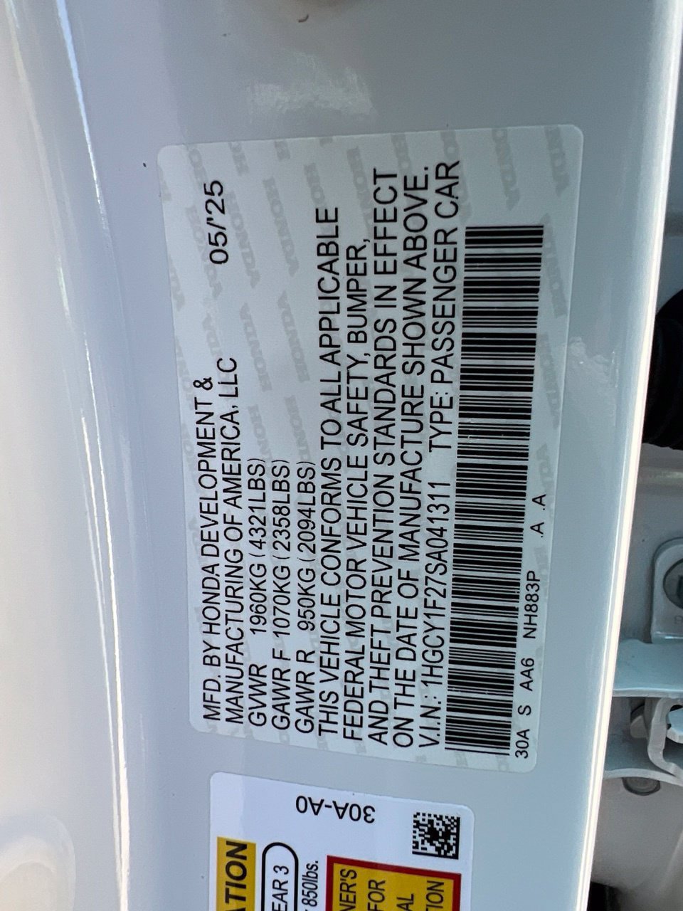Used 2025 Honda Accord LX image 29