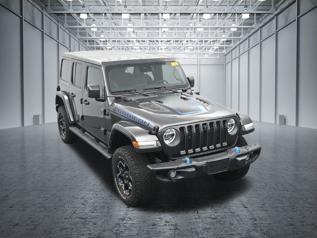 Used 2021 Jeep Wrangler Unlimited Rubicon 4xe w/ Steel Bumper Group AWD/4WD image 23
