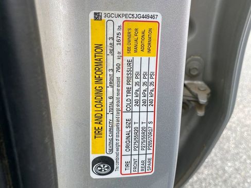 Used 2018 Chevrolet Silverado 1500 Custom w/ Custom Value Package image 30