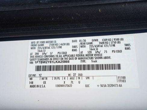 Used 2020 Ford Transit 350 Low Roof AWD w/ Upfitter Package image 29