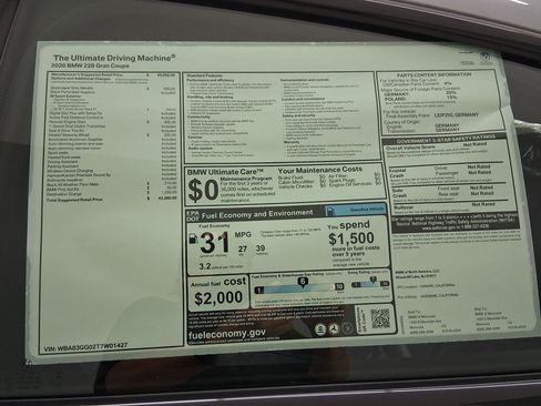 New 2026 BMW 228i FWD image 33