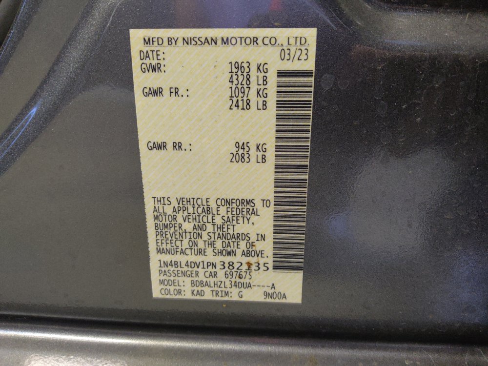 Used 2023 Nissan Altima 2.5 SV FWD image 33