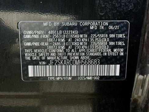 Used 2021 Subaru Forester Sport w/ Popular Package #2 image 39