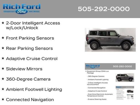 Certified 2025 Ford Bronco Badlands AWD/4WD image 44