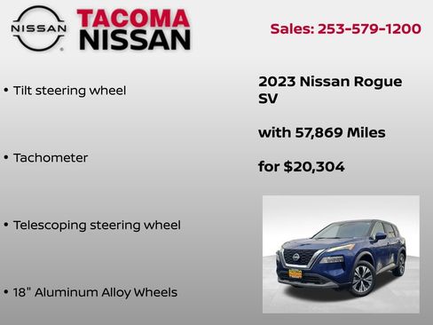 Used 2023 Nissan Rogue SV image 12