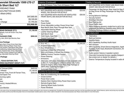 Used 2022 Chevrolet Silverado 1500 LT w/ Z71 Off-Road Package AWD/4WD image 33