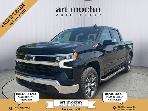 Used 2023 Chevrolet Silverado 1500 LT w/ Z71 Off-Road Package AWD/4WD image 1