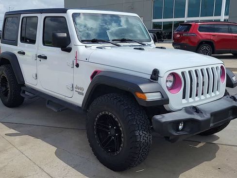 Certified 2021 Jeep Wrangler Unlimited Sport AWD/4WD image 2