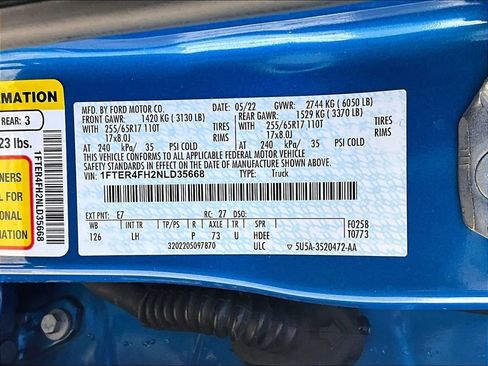 Used 2022 Ford Ranger XLT w/ Equipment Group 301A Mid image 29